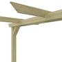 Voir la diapositive 5 : VIDAXL Pergola de jardin Pin impregne 360x200x60 cm