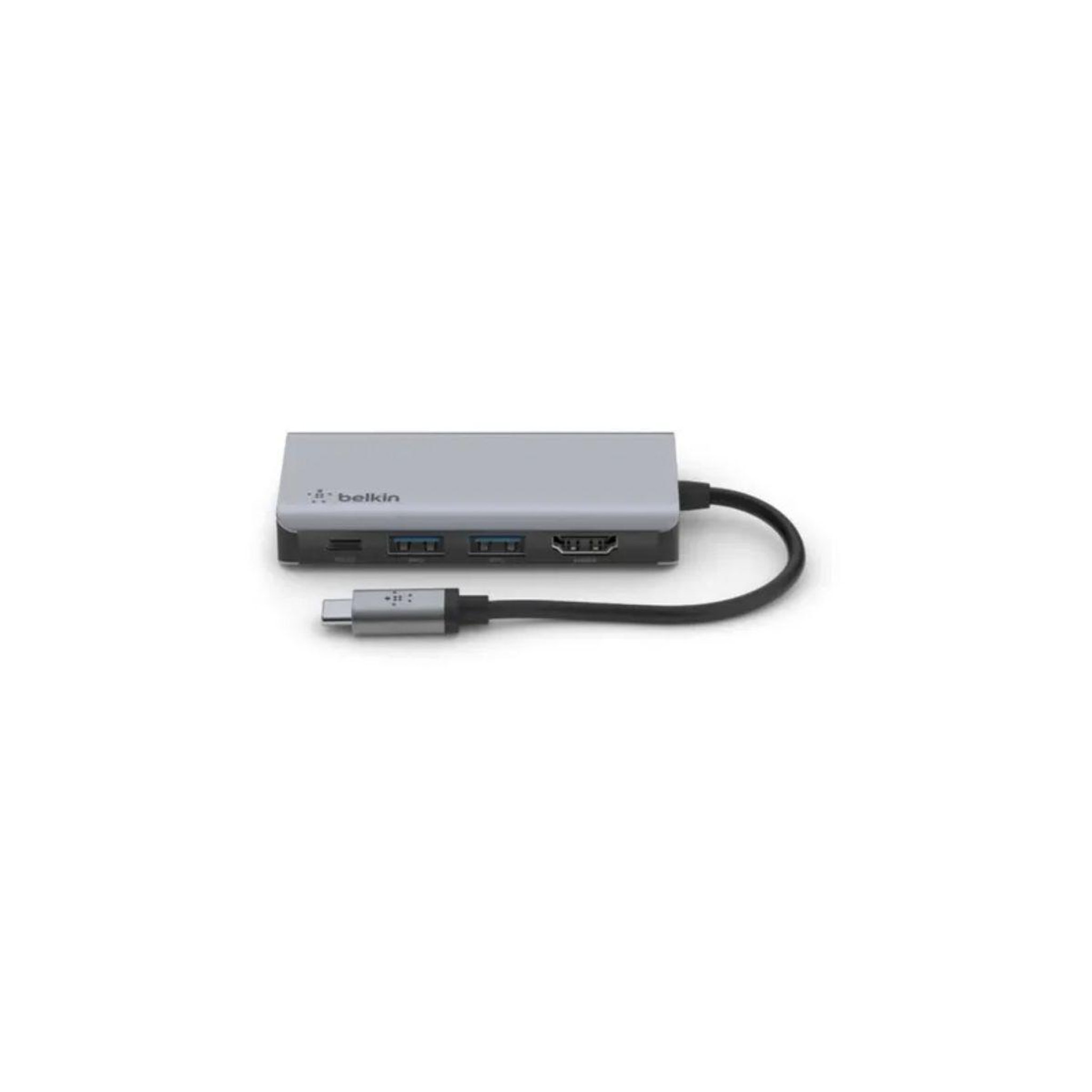 Voir la diapositive 2 : Belkin Adaptateur hdmi usb-c multiport 4-en-1