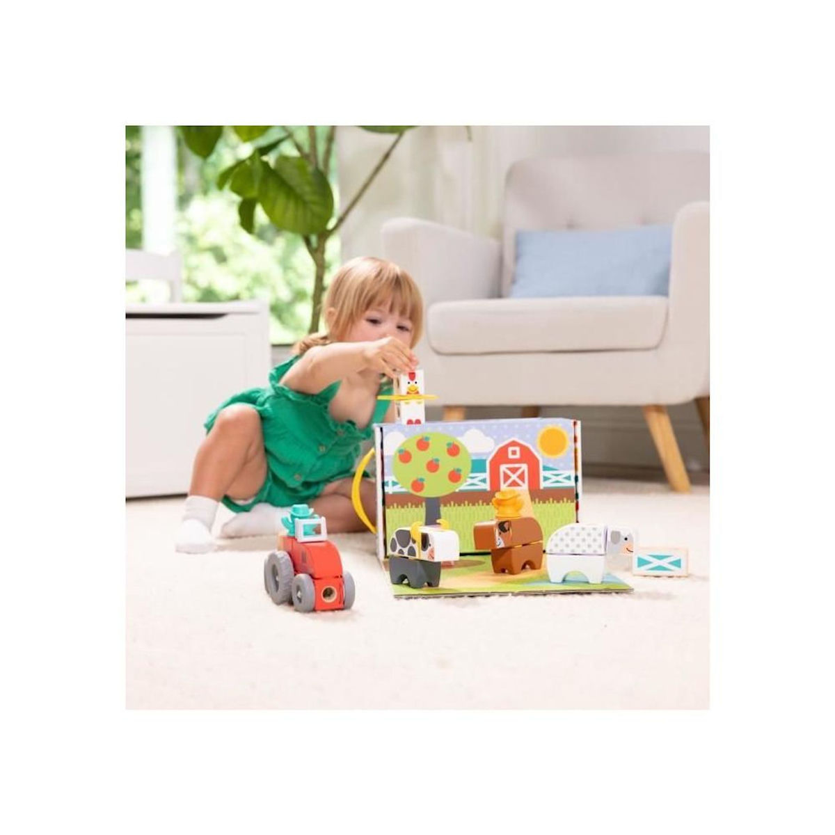 MELISSA & DOUG La ferme - 56 pieces - Blockables - Mélissa & Doug