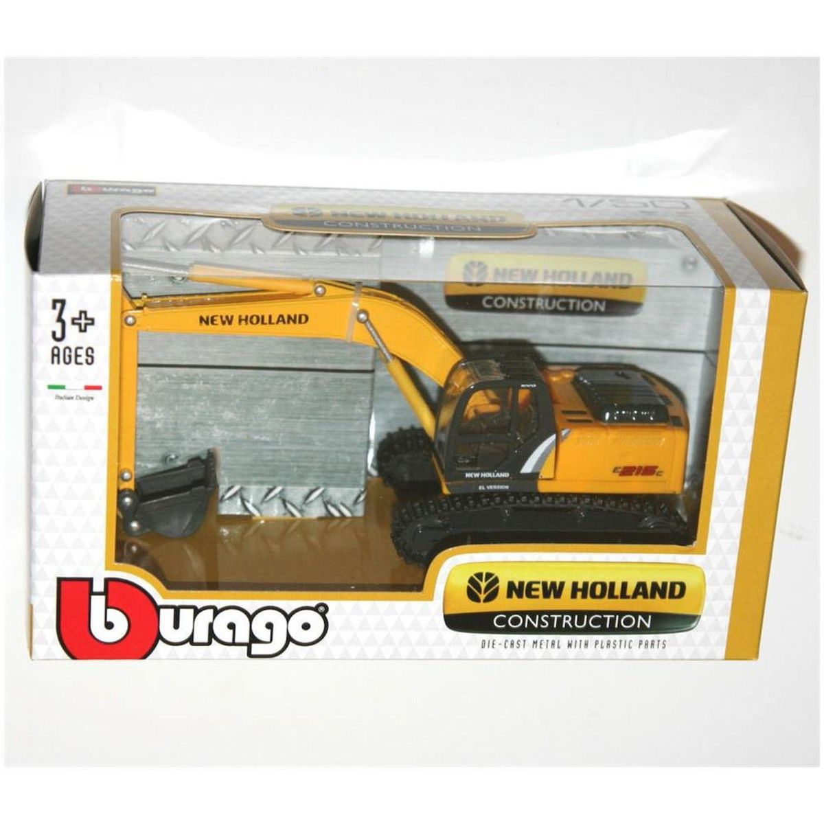 Bburago 1/50 vehicules construction VOLVO ou NEW HOLLAND 