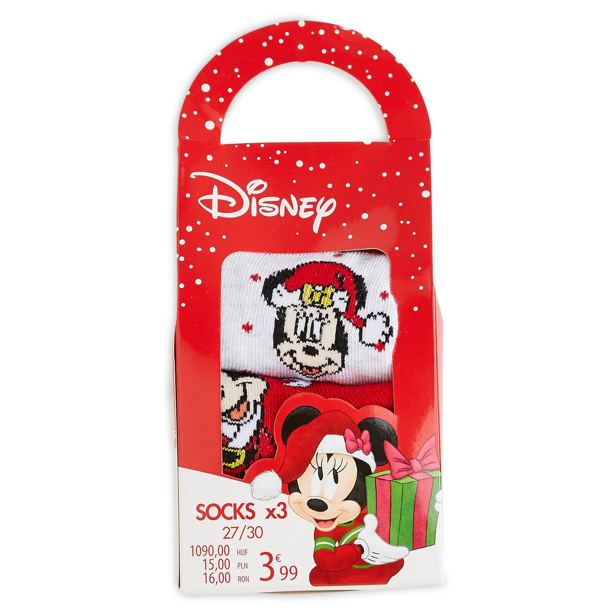 MINNIE Lot de 3 paires de chaussettes fille