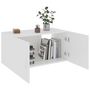 Voir la diapositive 5 : VIDAXL Armoire murale Blanc 80x39x40 cm Bois d'ingenierie