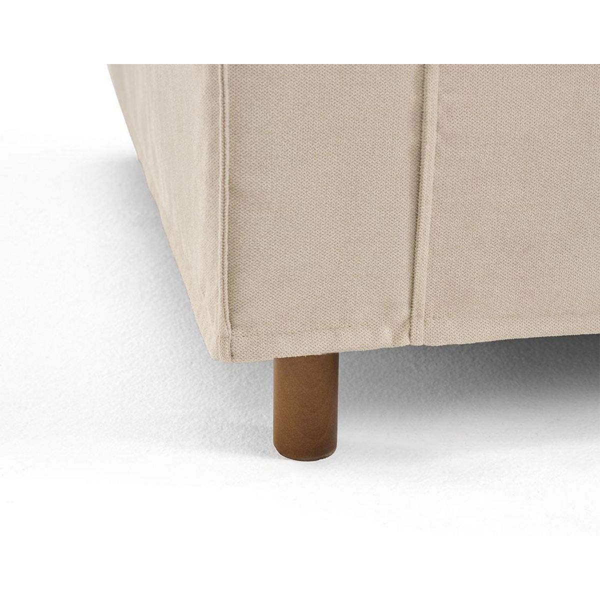 LISA DESIGN Jake - canapé déhoussable d'angle droit 5 places en tissu