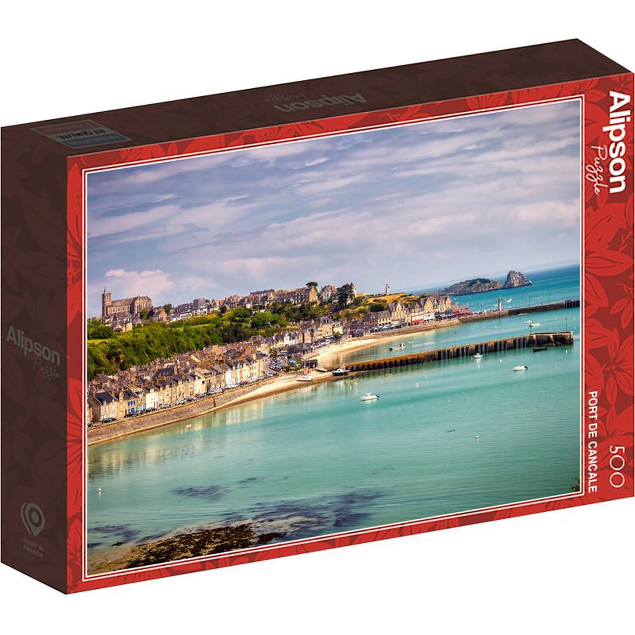 ALIZE Puzzle 500 pièces Port de Cancale paysage marin – Alizé