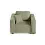 Voir la diapositive 6 : BEST MOBILIER Topaze - fauteuil - en tissu