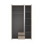 Voir la diapositive 4 : FINLANDEK FINLANDEK Armoire de chambre SELKEA style contemporain decor chene sonoma - L 121 cm