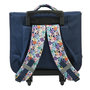 Voir la diapositive 3 : Smiley Cartables à roulettes bleu motif fleurs SMILEY WORLD 