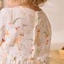 Voir la diapositive 5 : Petit Béguin Robe bébé en gaze de coton Sierra