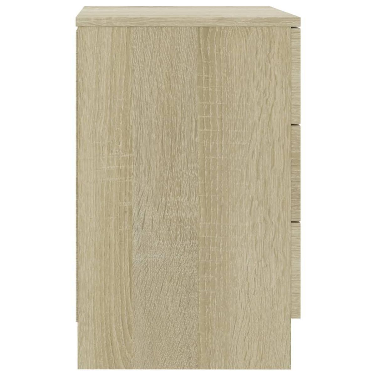 VIDAXL Table de chevet Chene Sonoma 38x35x56 cm Bois d'ingenierie