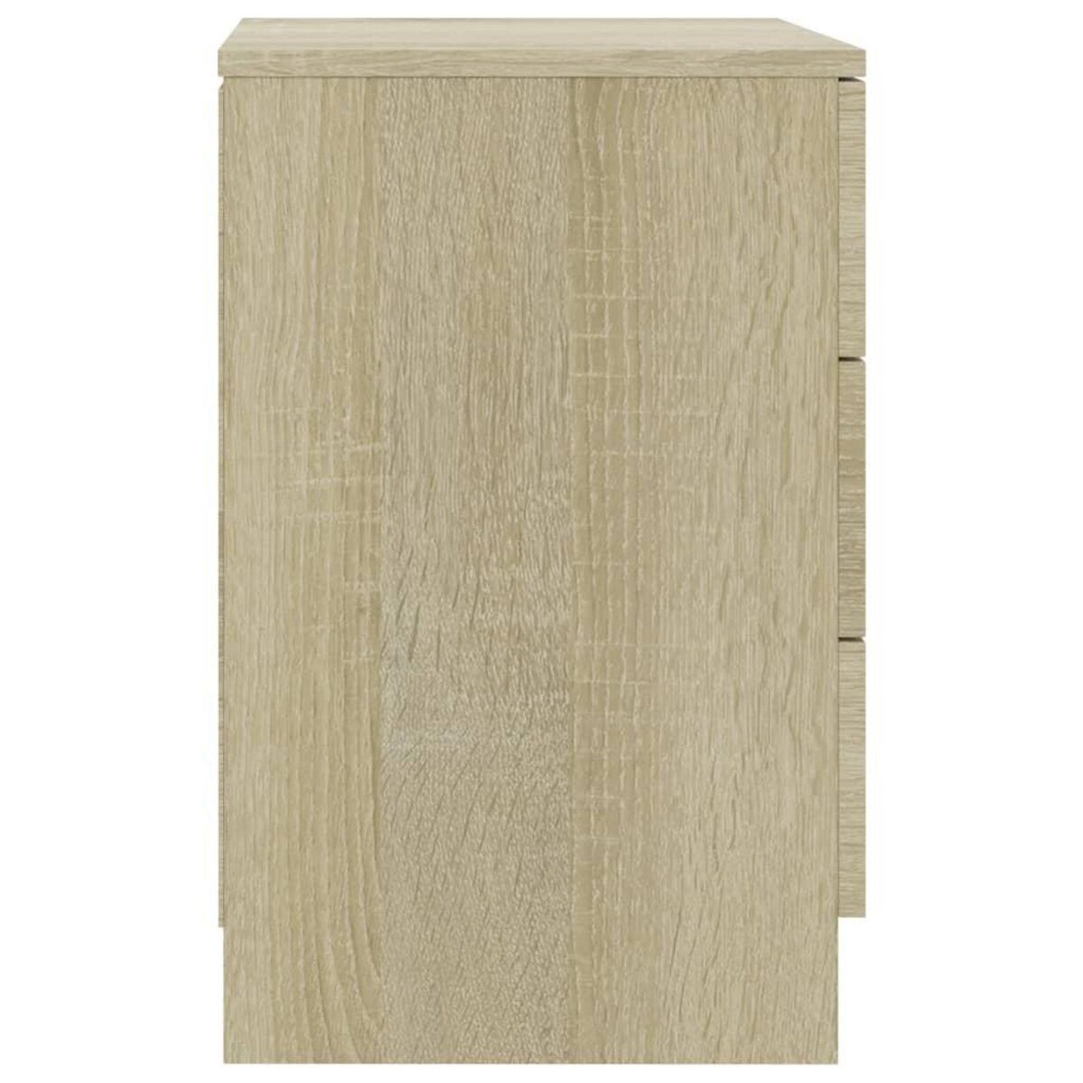 VIDAXL Table de chevet Chene Sonoma 38x35x56 cm Bois d'ingenierie