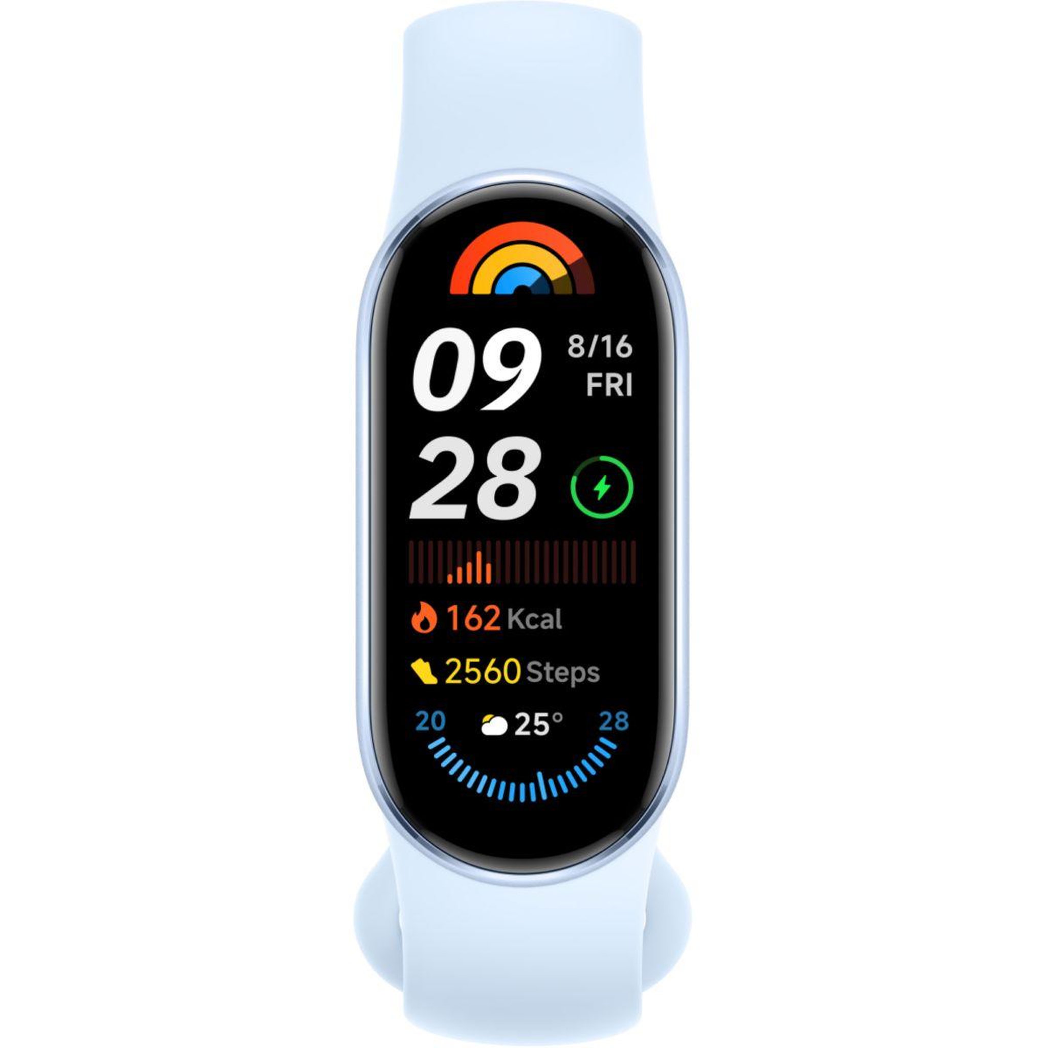 Voir la diapositive 2 : XIAOMI Montre connectée Smart Band 9 Bleu