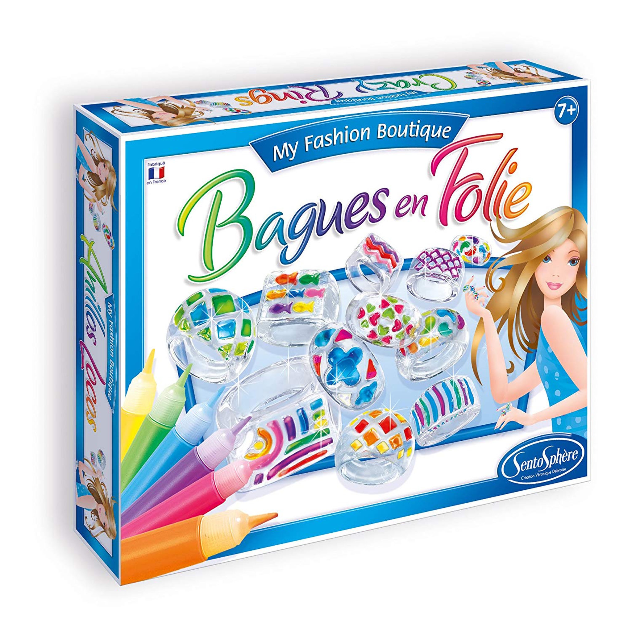 Sentosphère Coffret créatif - Bagues en folie