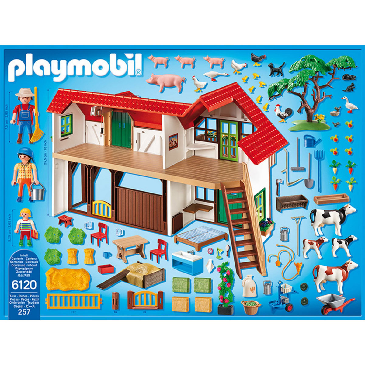 PLAYMOBIL 6120 - Country - Grande ferme