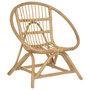 Voir la diapositive 1 : Fauteuil enfant rotin naturel RAINBOW