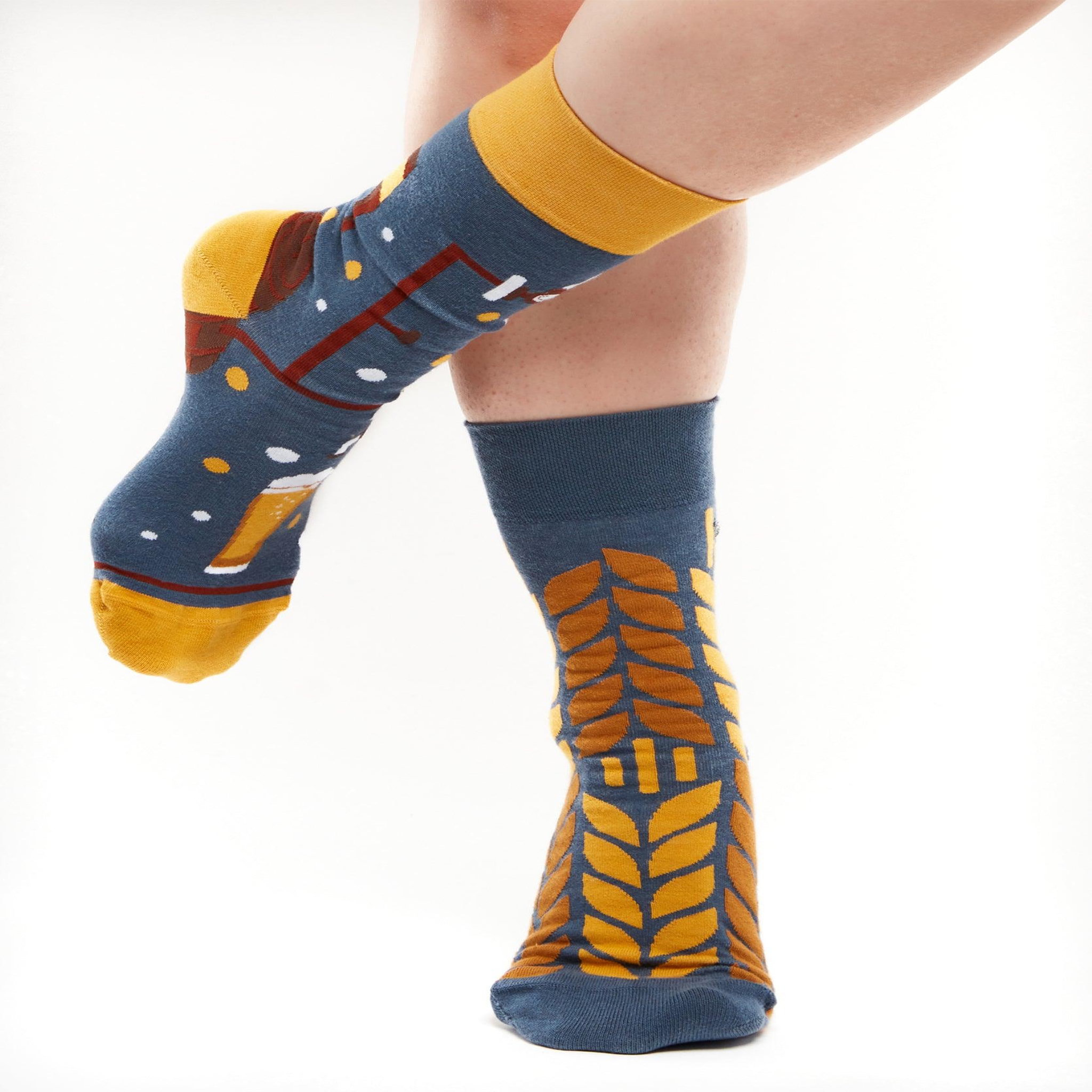 Voir la diapositive 2 : DEDOLES Chaussettes bière et houblon
