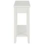 Voir la diapositive 5 : VIDAXL Table console Blanc 110x35x80 cm Bois