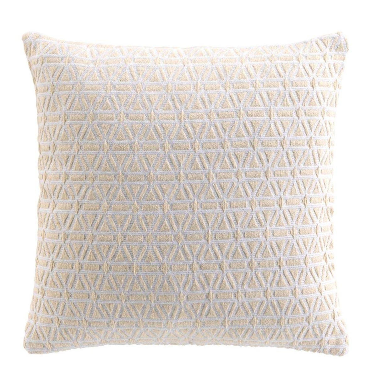 Paris Prix Coussin Déco Jacquard  Milano  45x45cm Naturel