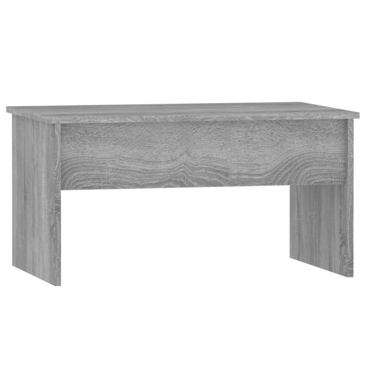 VIDAXL Table basse Sonoma gris 80x50,5x41,5 cm Bois d'ingenierie