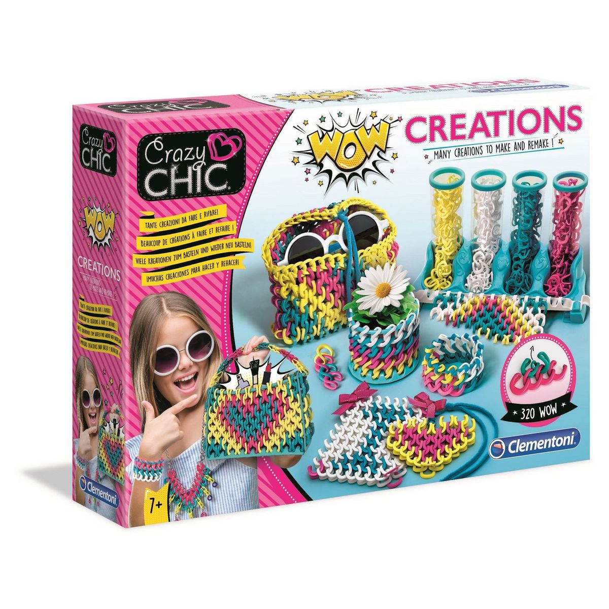 CLEMENTONI Coffret bracelets wow