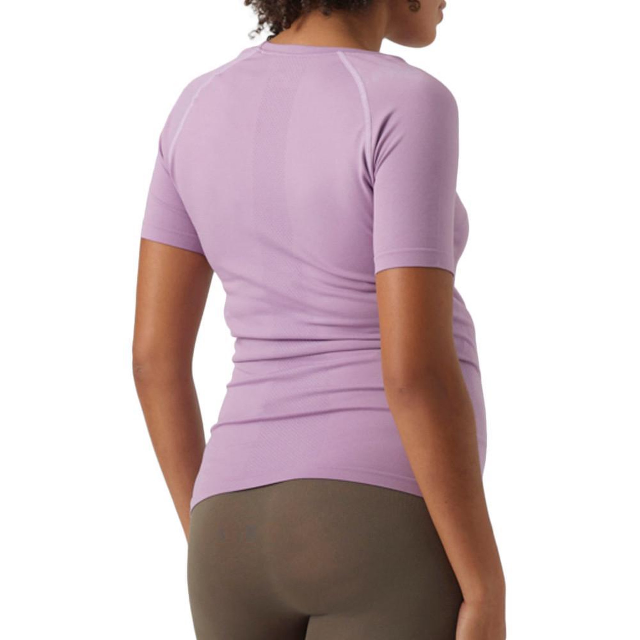 Voir la diapositive 2 : MAMALICIOUS T Shirt Mauve Femme Mamalicious Nala
