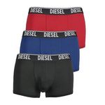 DIESEL x3 Boxers Noir/Bleu/ Homme Diesel Shawnthreepack. Coloris disponibles : Rouge