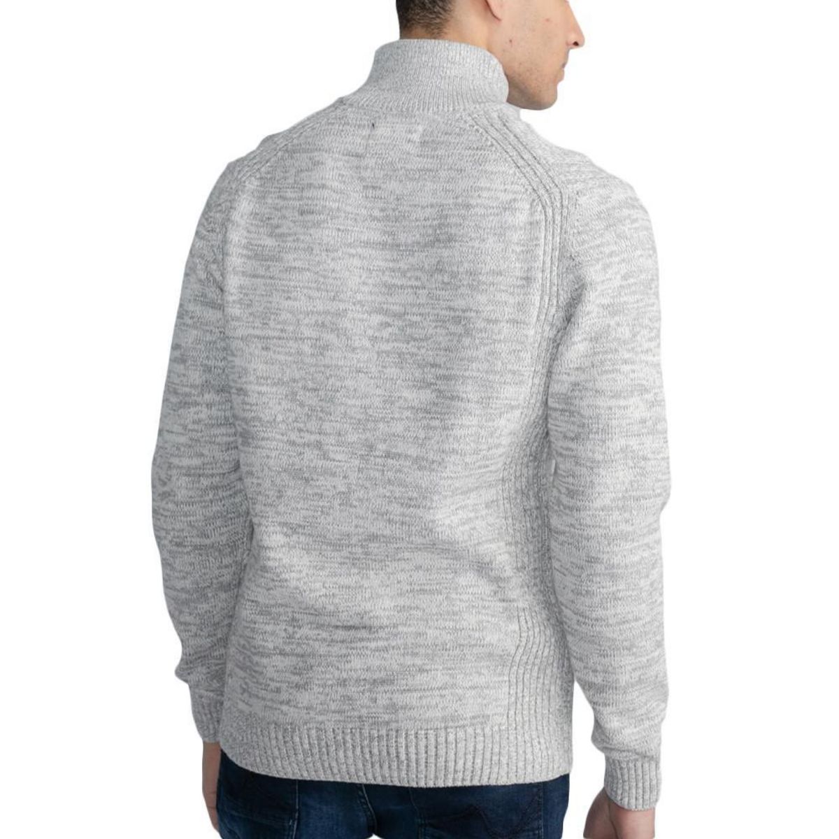 Petrol Industries Pull Gris Homme Petrol Industries Men Knitwear