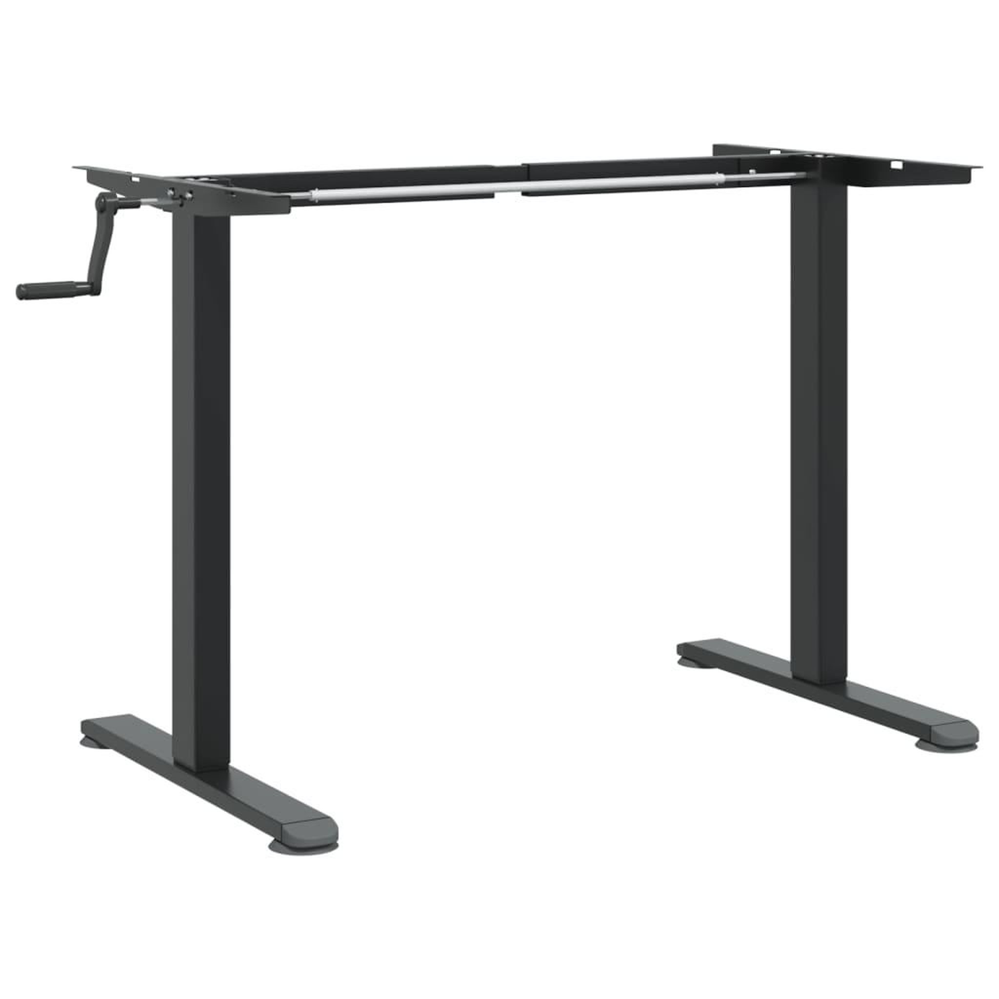 Voir la diapositive 2 : VIDAXL Cadre de bureau debout noir (94-135)x60x(70-114) cm acier