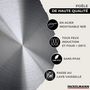 Voir la diapositive 4 : Fackelmann Set 2 poêles 24 et 28 cm en inox et couvercles, 3 faitouts inox 16, 20 et 24 cm et 6 ustensiles inox Fackelmann Eterna