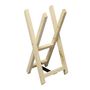 Voir la diapositive 2 : WERKAPRO Chevalet en bois WERKAPRO  à 2 supports pour sciage de bûches