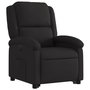 Voir la diapositive 4 : VIDAXL Fauteuil inclinable electrique noir tissu
