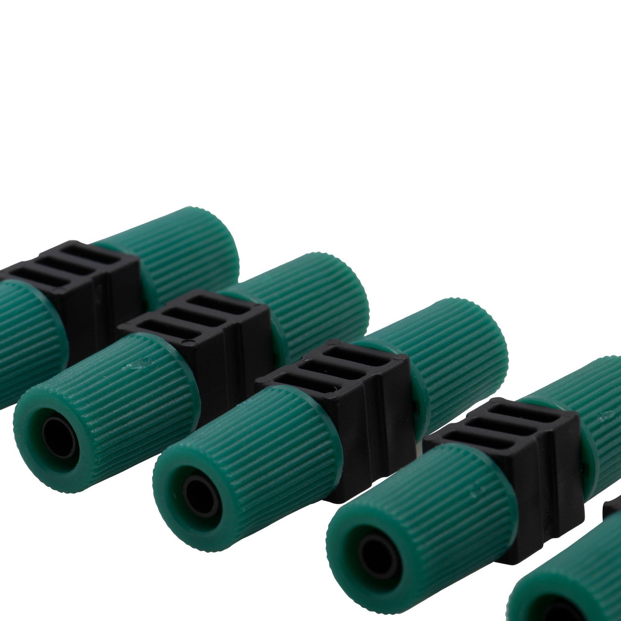 Voir la diapositive 4 : Jardibric Raccord 5 droits ø6mm avec 5 bouchons Extra