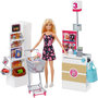 Voir la diapositive 2 : BARBIE Coffret supermarché et poupée -  Barbie 