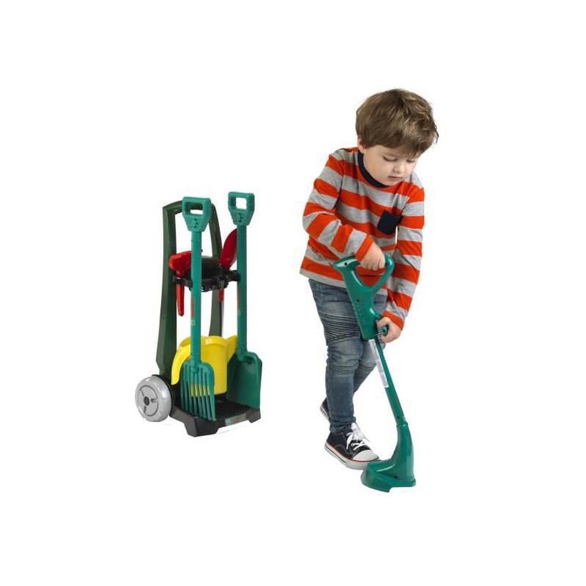 Voir la diapositive 4 : Klein - 2751 - Chariot de jardinage Bosch avec accessoires