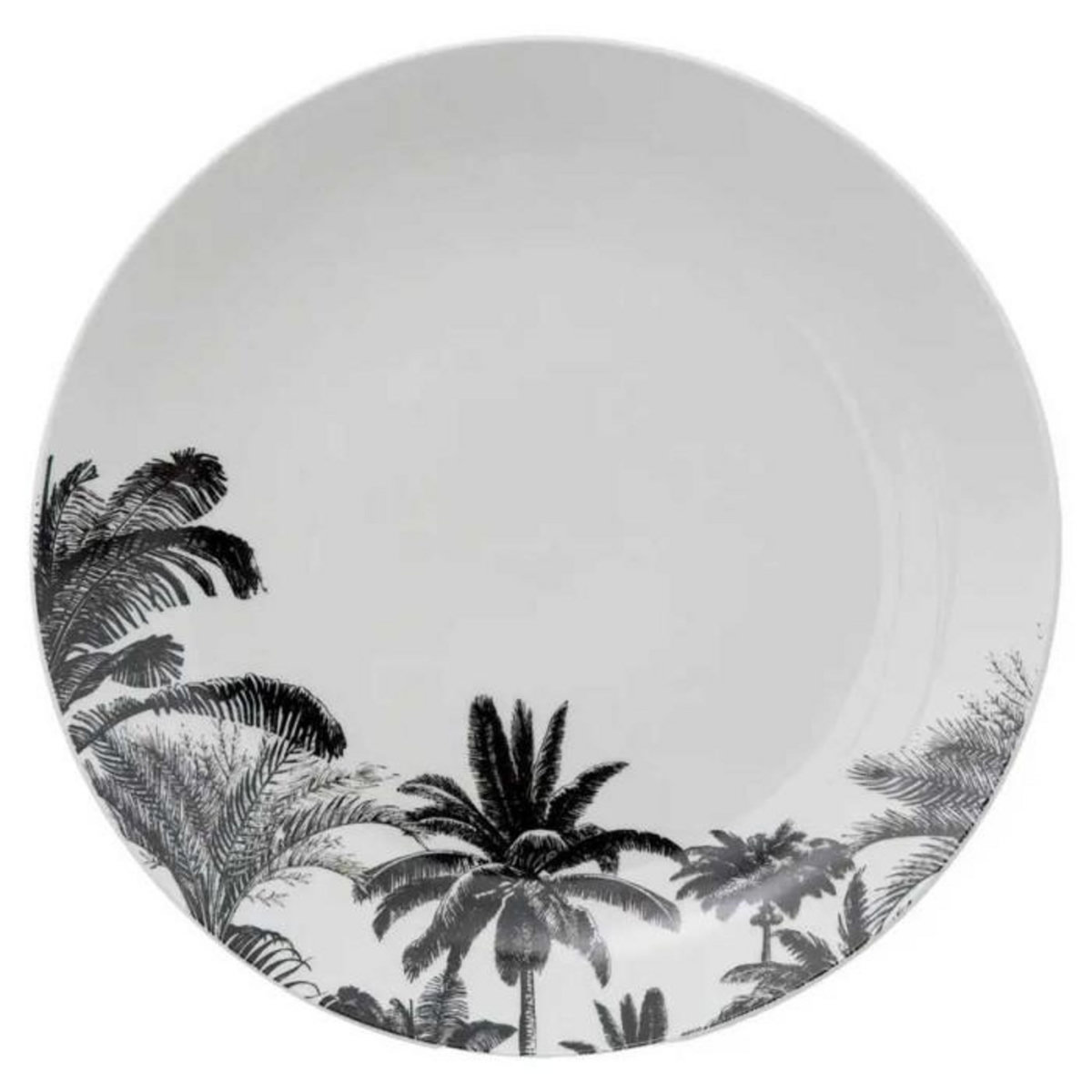 SECRET DE GOURMET Lot de 6 Assiettes à Dessert  Bota  19cm Blanc