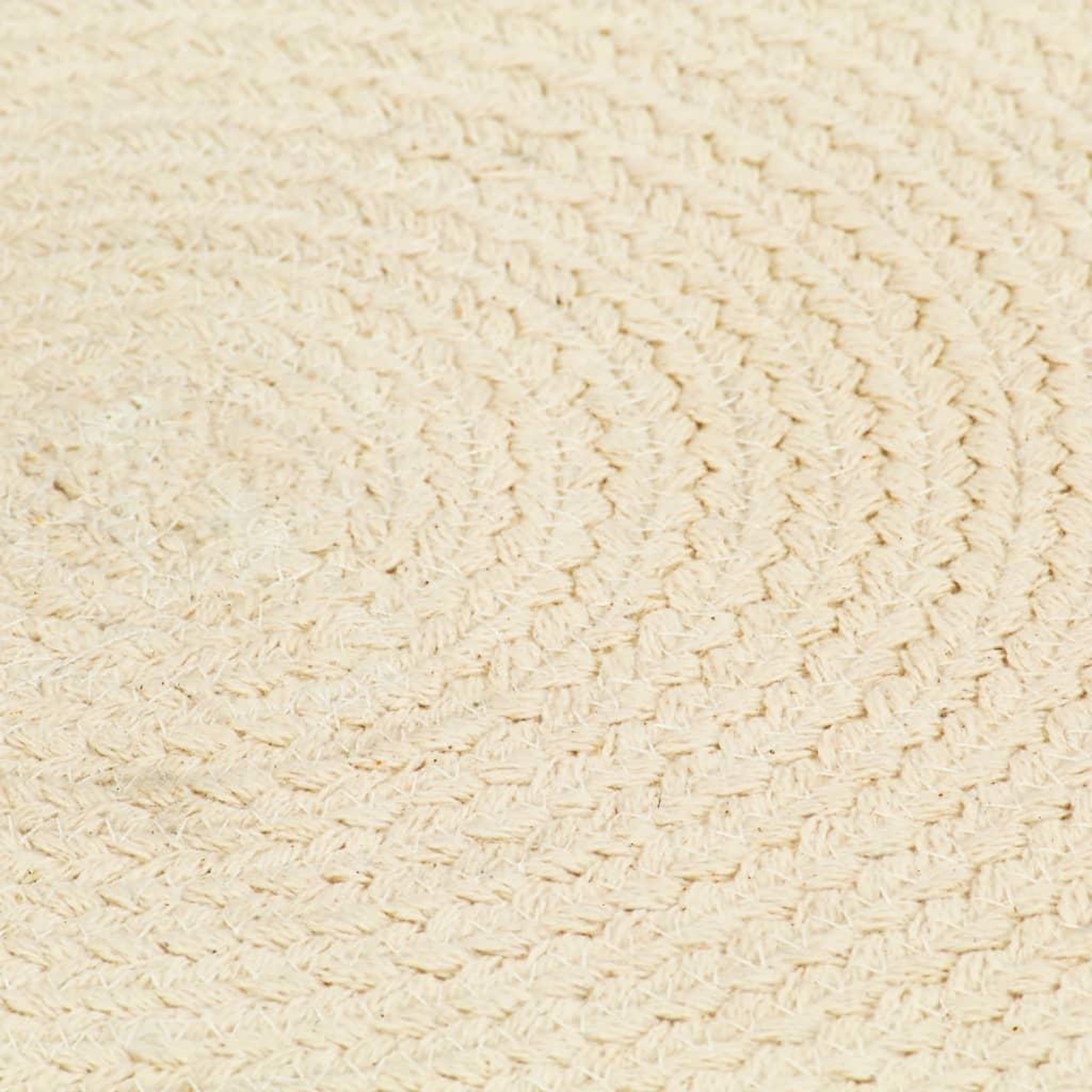 Voir la diapositive 3 : VIDAXL Napperons 4 pcs Naturel Plain 38 cm Rond Coton