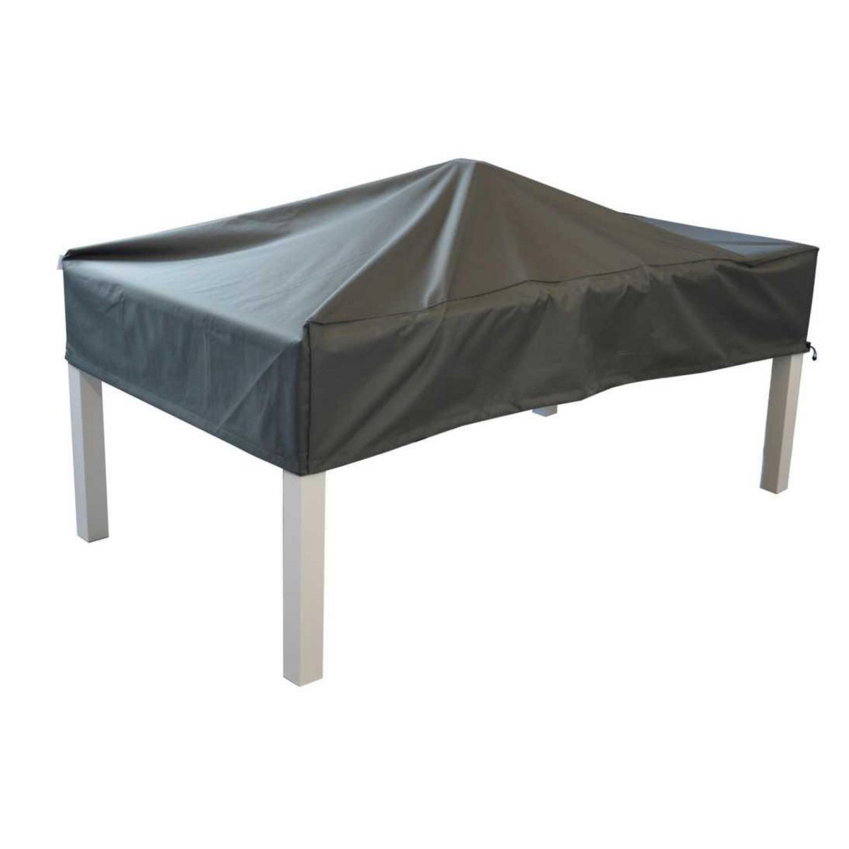 Proloisirs Housse de protection pour table - 200 x 100 cm - Grise