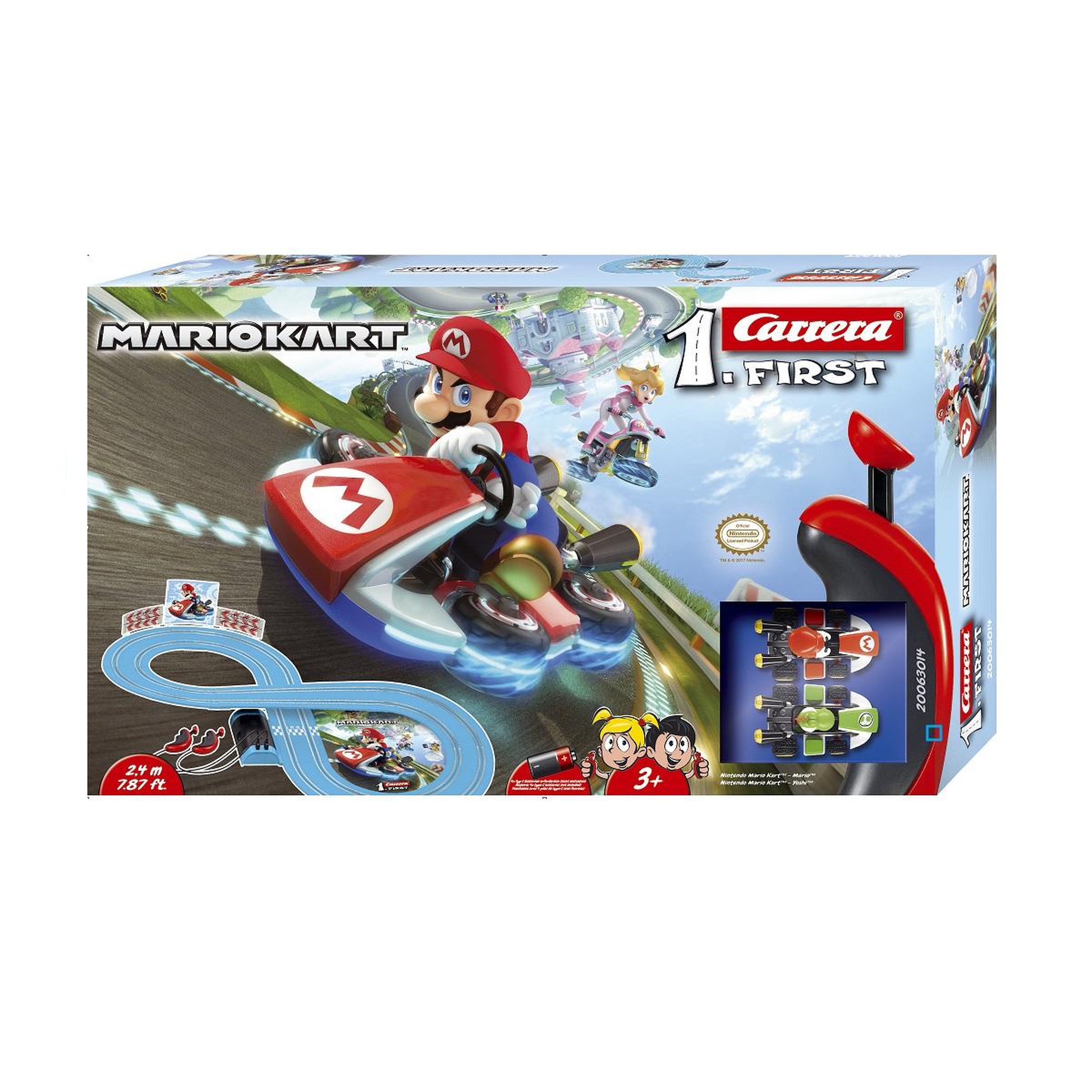 Voir la diapositive 4 : CARRERA Circuit Carrera Nintendo Mario Kart 8 First 