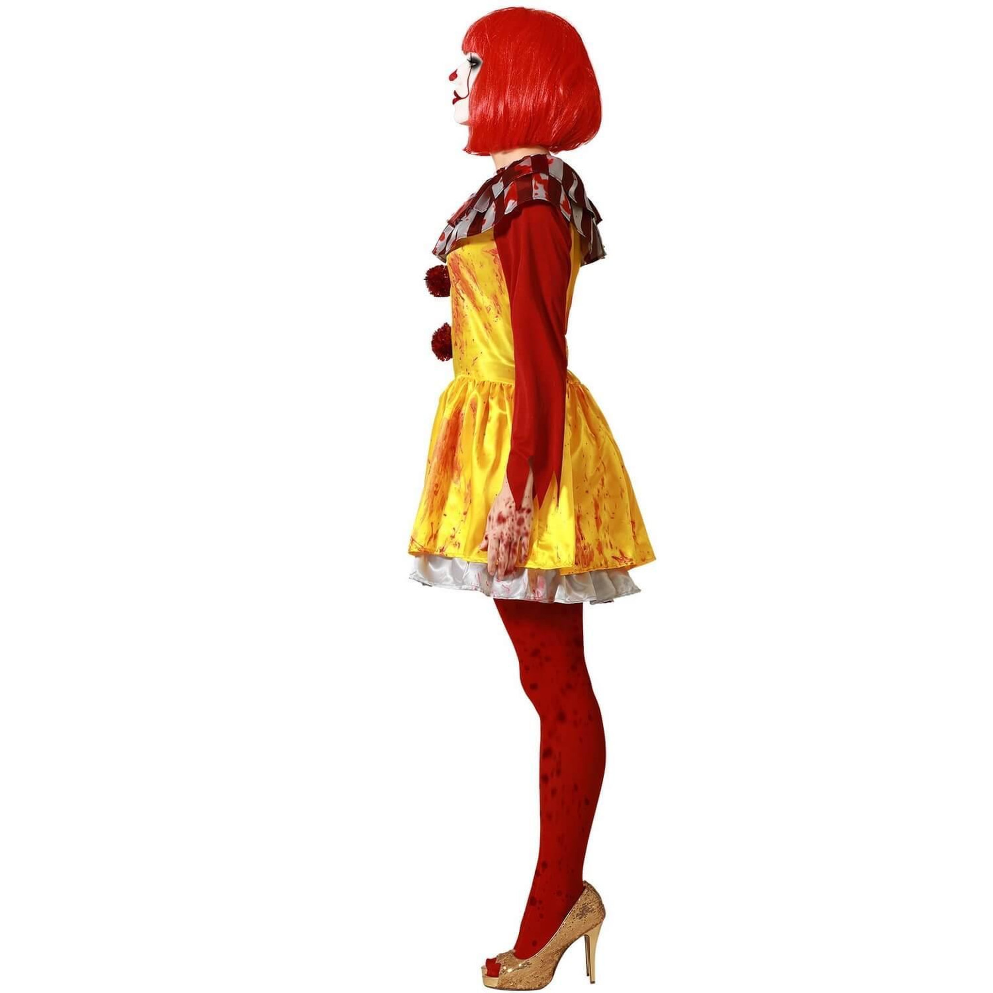Voir la diapositive 3 : ATOSA Déguisement clown tueuse -femme - M/L