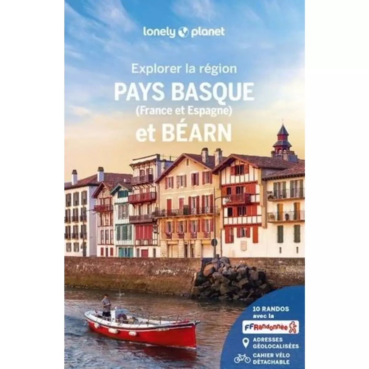  PAYS BASQUE (FRANCE ET ESPAGNE) ET BEARN. 6E EDITION. AVEC 1 PLAN DETACHABLE, Thièse Emilie