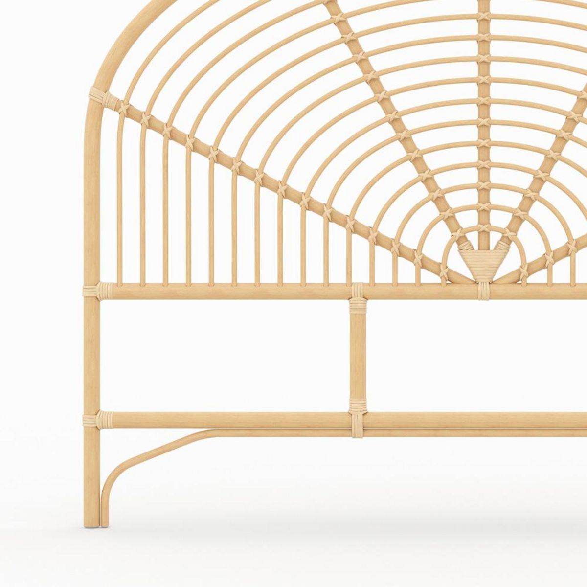 Rendez vous déco Tête de lit en rotin 140 cm - Séléna