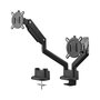 Voir la diapositive 4 : One For All Support écran PC Dual Arm noir 13-35 pouces Orientable et