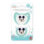 Voir la diapositive 2 : STOR Lot de 2 sucettes anatomique Mickey Disney +6mois
