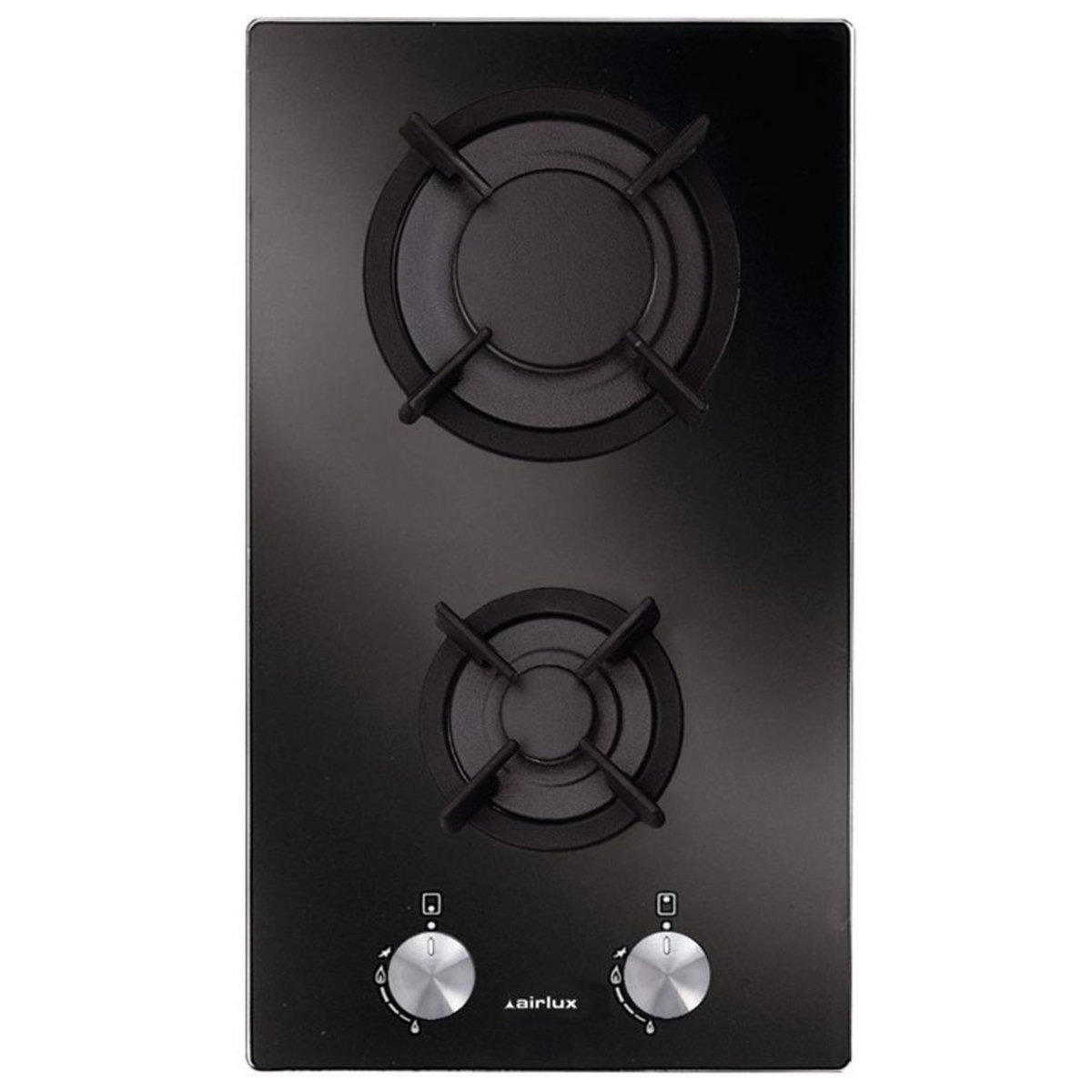 Airlux Table domino verre gaz 30cm 400w noir - av32hbk