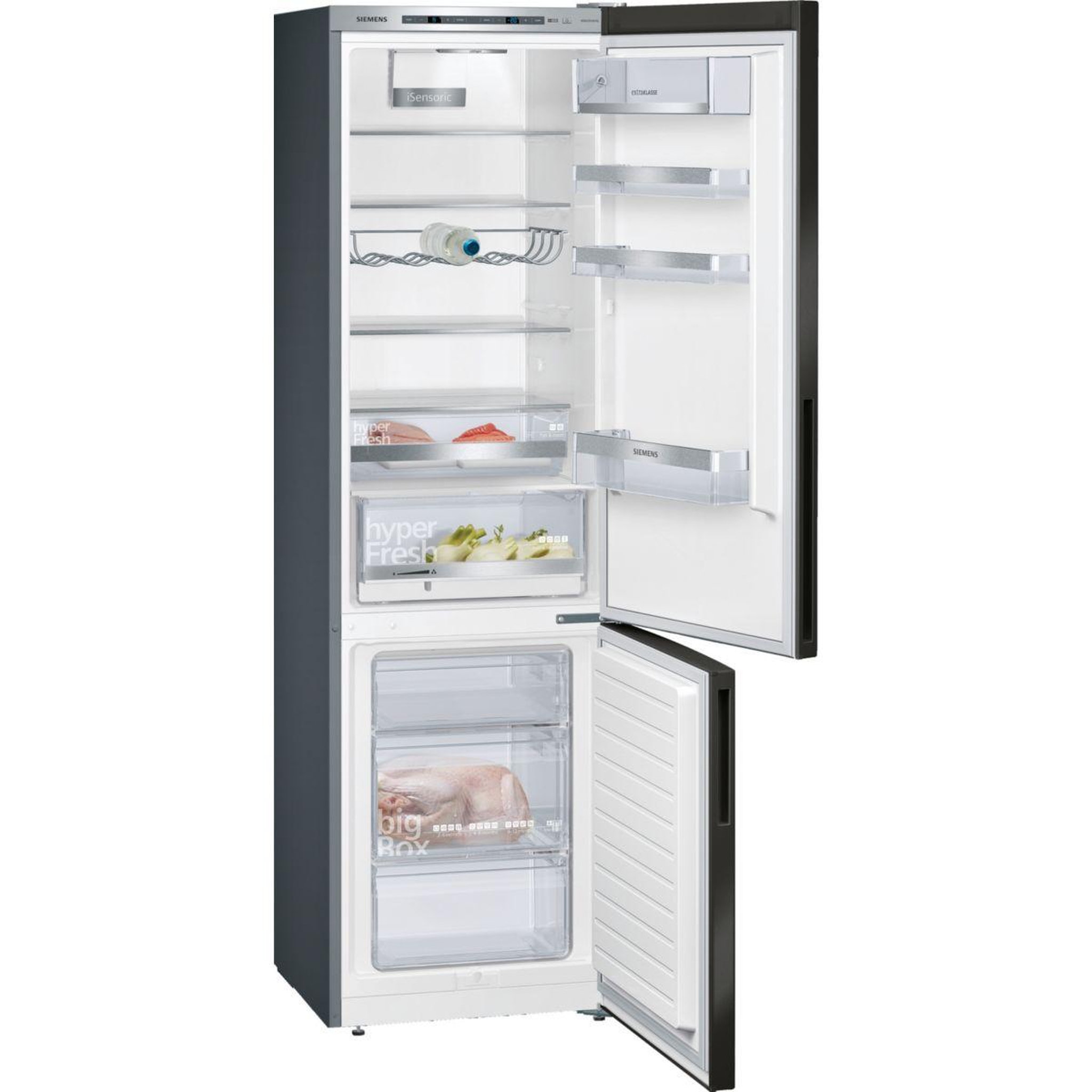 Voir la diapositive 3 : Siemens Réfrigérateur combiné KG39E8XBA