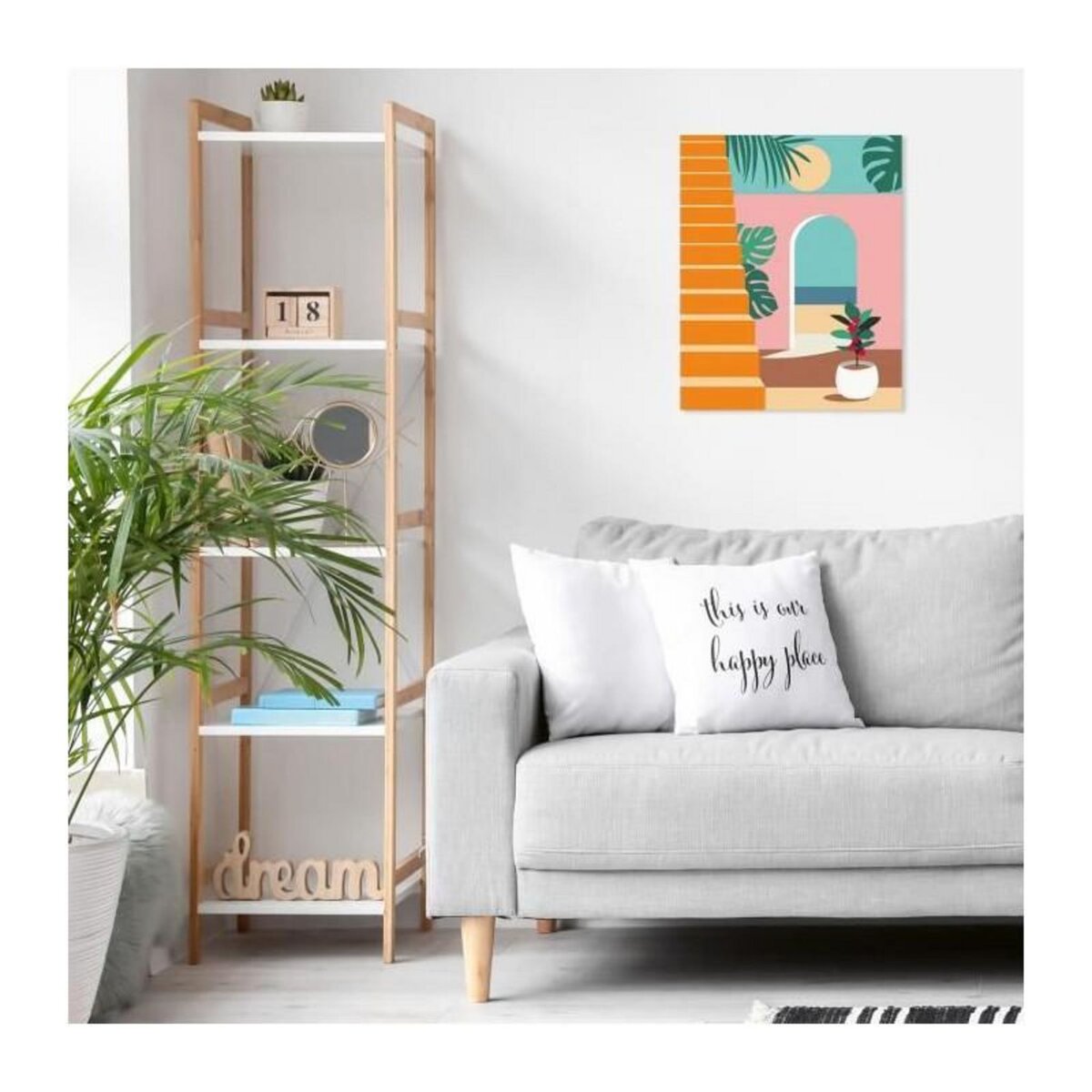 RAVENSBURGER CreArt 24x30 cm Vacation Mode, Adulte, Peinture par numéros, 25524, Ravensburger