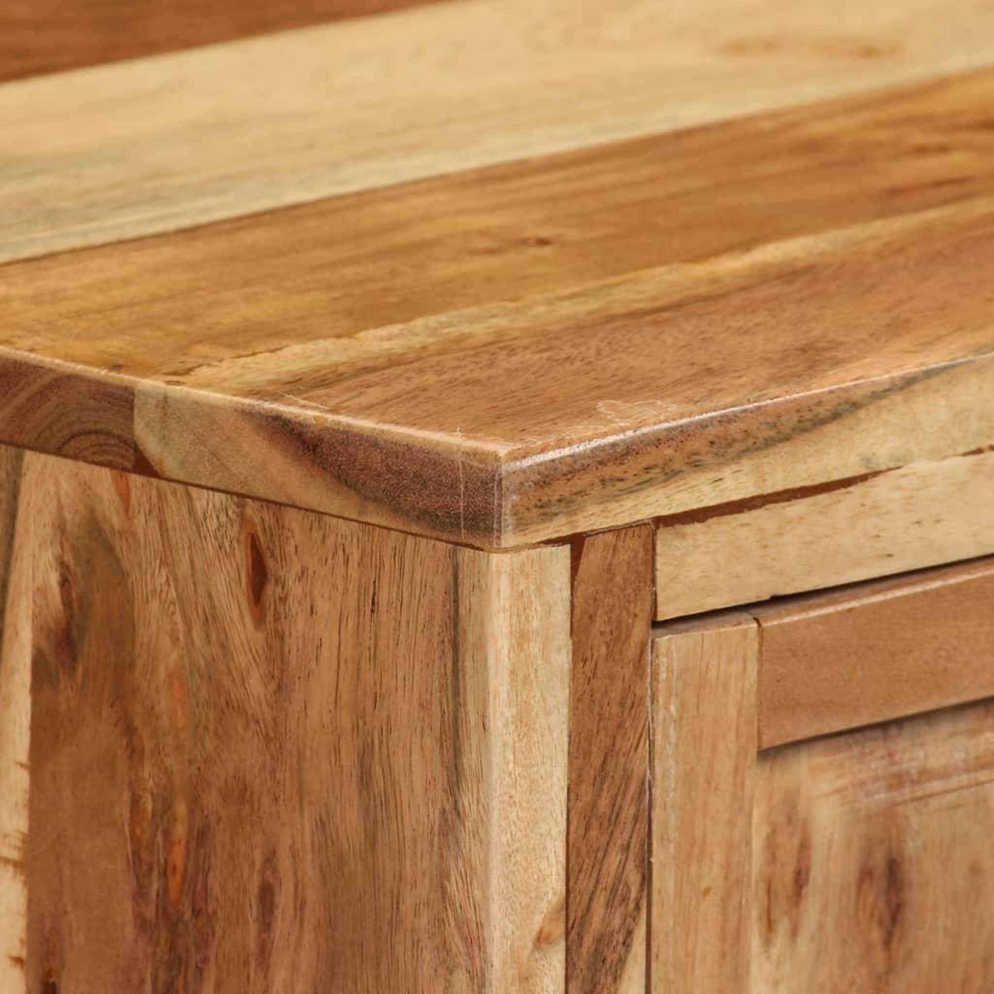 Voir la diapositive 4 : VIDAXL Buffet bois d'acacia solide 60x35x76 cm marron