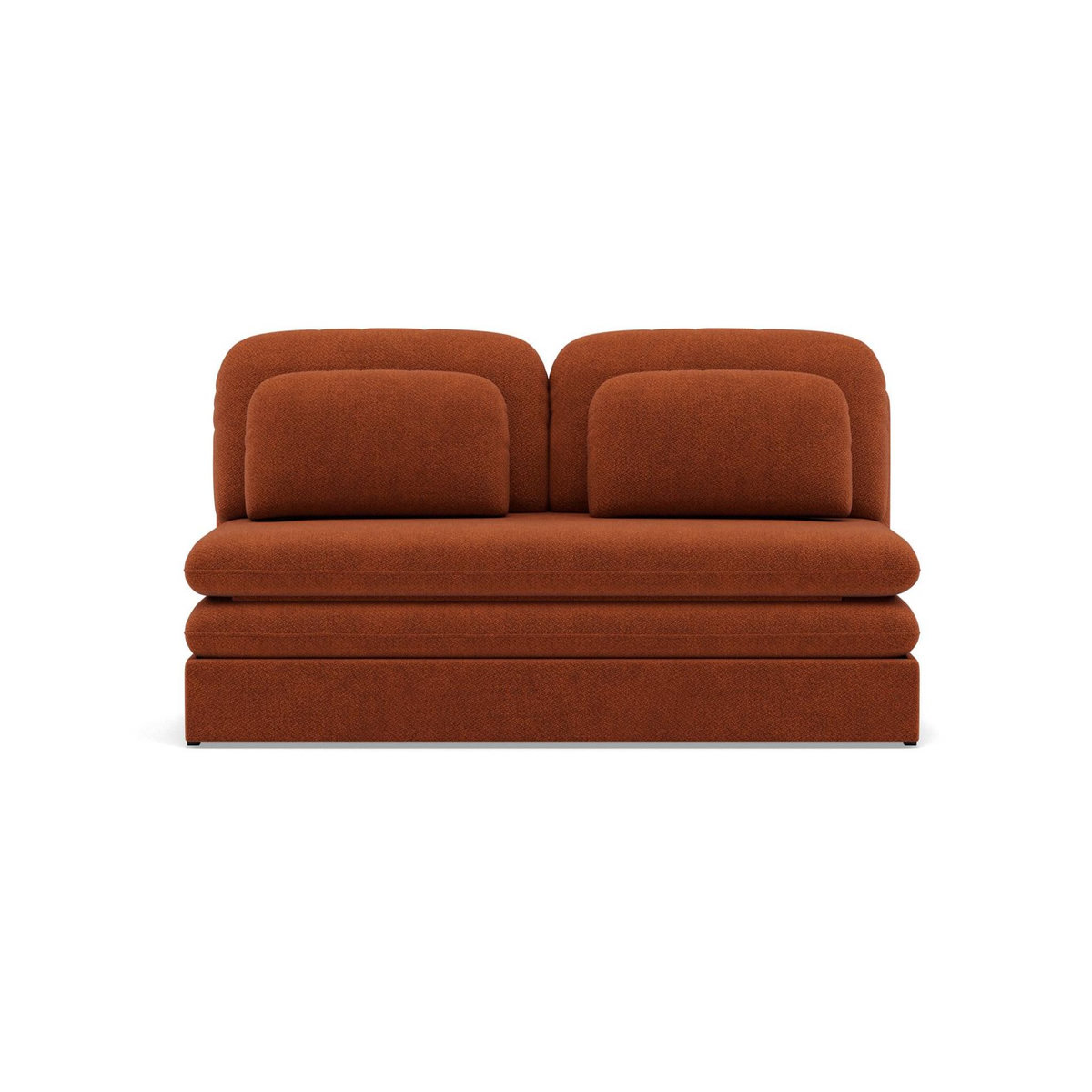 LISA DESIGN Ysal - canapé 3 places convertible déplimousse en velours texturé
