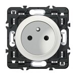 Legrand Celiane prise de courant avec terre 2 pôles + terre blanc à composer