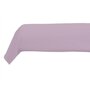 Voir la diapositive 1 : FUTURE HOME Taie traversin unie polycoton violet parme violet 85x185cm