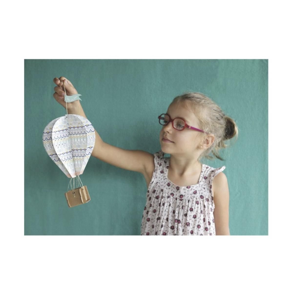 PIROUETTE CACAHOUETE Kit creatif Montgolfieres